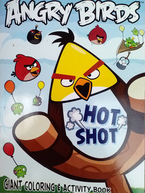 Giant Coloring and Activity Books:Giant Coloring Book: Angry Birds