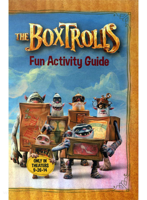 BoxTrolls, The Activity Book