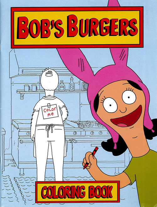 Bob's Burgers Coloring Books Coloring Books at Retro Reprints The