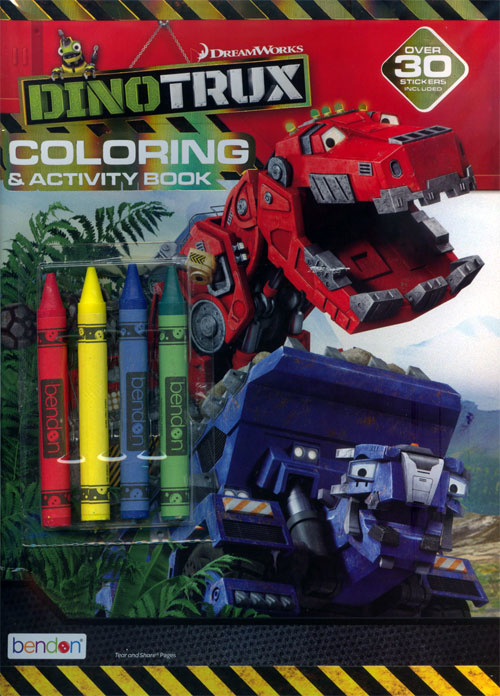 Dinotrux, Dreamworks Coloring & Activity Book