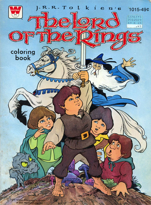 Lord of the Rings, The Coloring Book | Coloring Books at Retro Reprints