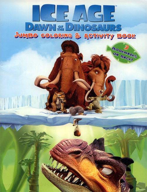 Ice Age 3: Dawn of the Dinosaurs Jumbo Coloring & Activity Book