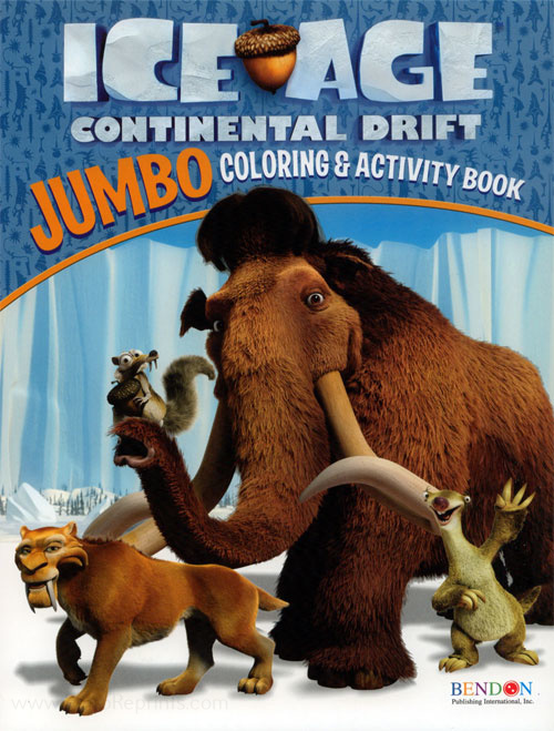 Ice Age 4: Continental Drift Jumbo Coloring & Activity Book