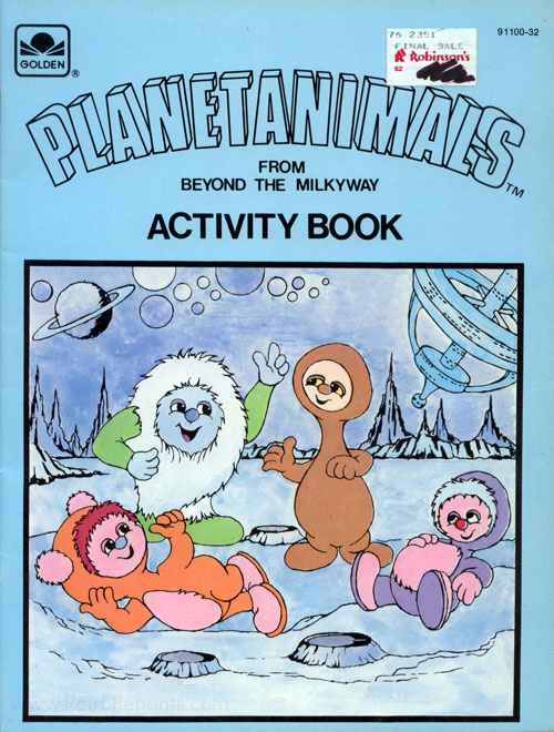 Planetanimals Activity Book