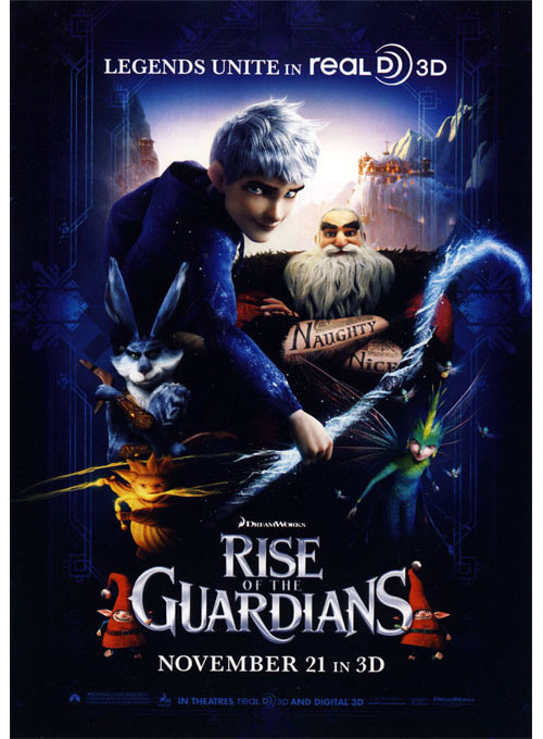 Rise of the Guardians Coloring Book