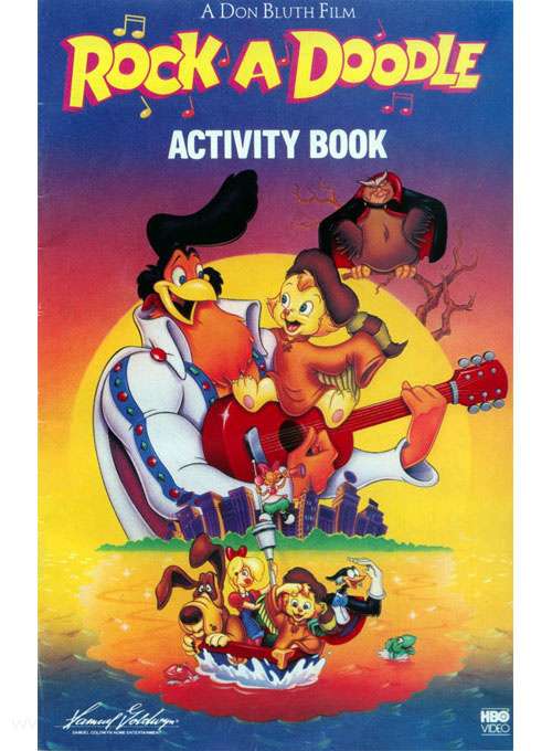 Rock-A-Doodle Activity Book