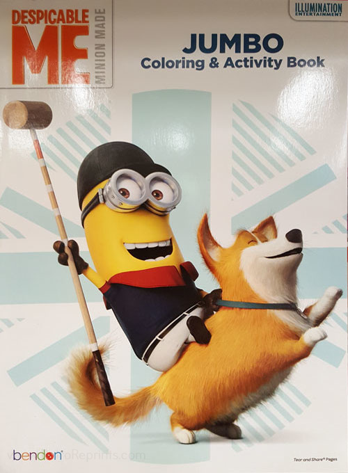 Minions Jumbo Coloring & Activity Book