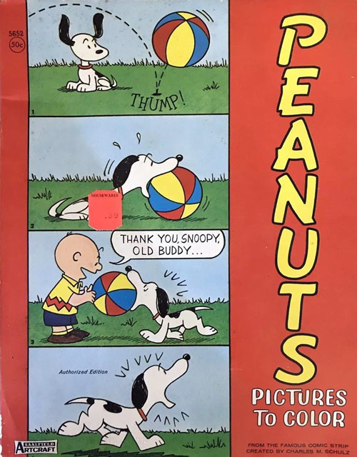 Peanuts Coloring Book