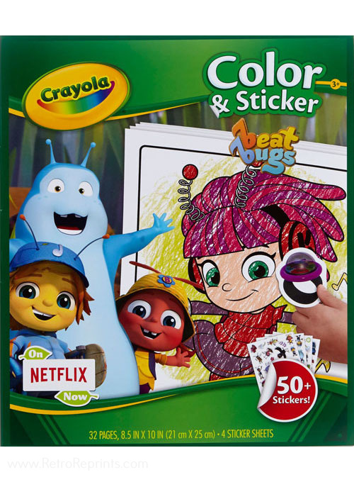 Beat Bugs Color & Sticker