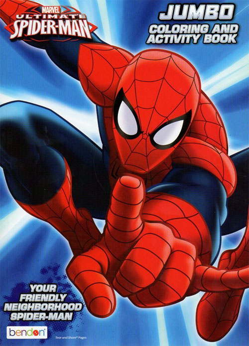 Spectacular Spider-man, The Coloring and Activity Book  Coloring Books at  Retro Reprints - The world's largest coloring book archive!
