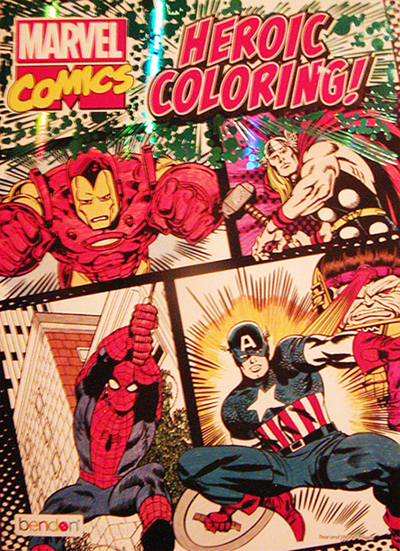 Marvel Super Heroes Heroic Coloring!