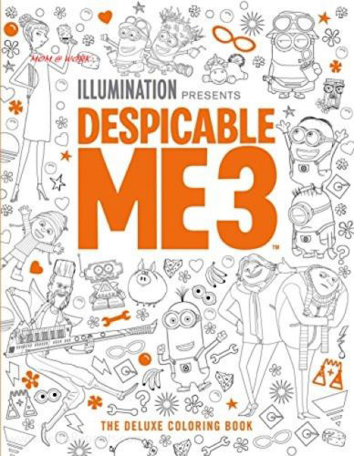 Despicable Me 3 Deluxe Coloring Book