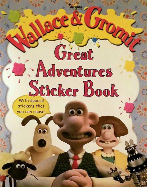 Wallace & Gromit Great Adventures Sticker Book