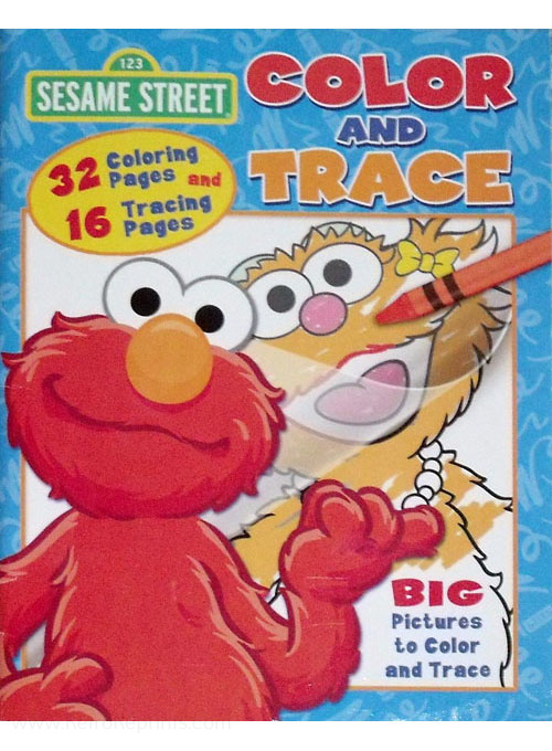 Sesame Street Color and Trace
