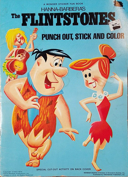 Flintstones, The Punch Out Stick and Color