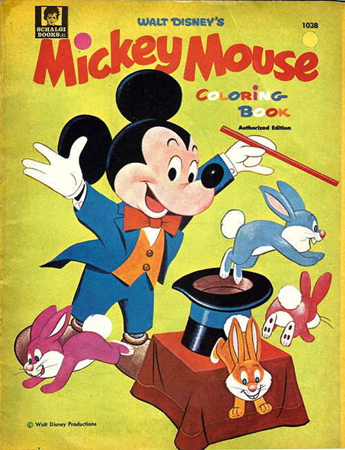 Mickey Mouse and Friends Coloring Book