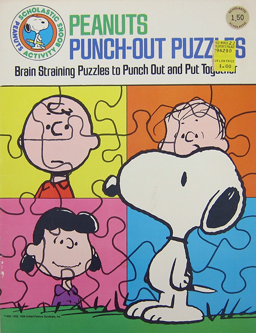 Peanuts Punch-Out Puzzles