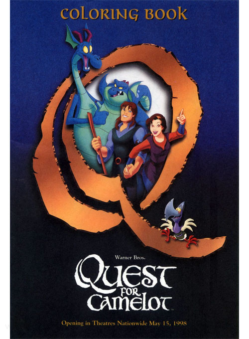 Quest for Camelot Coloring Book