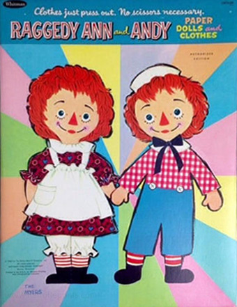 Raggedy Ann & Andy Paper Dolls