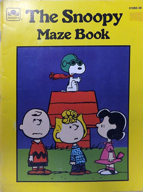 Peanuts Snoopy Maze Book