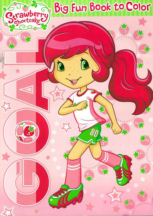 Strawberry Shortcake Coloring Book 