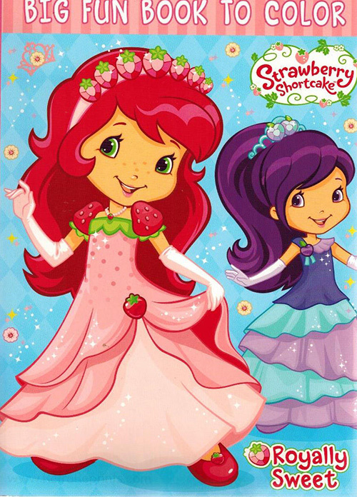 Strawberry Shortcake (5th Gen) Simply Sweet  Coloring Books at Retro  Reprints - The world's largest coloring book archive!