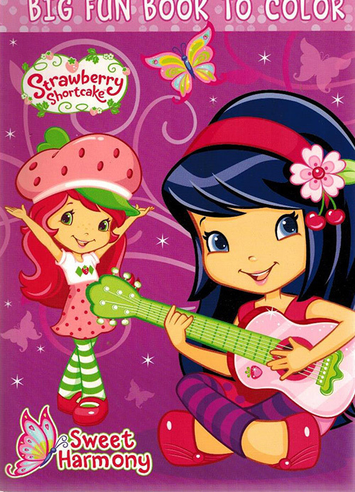 Strawberry Shortcake (5th Gen) Sweet Shortcake  Coloring Books at Retro  Reprints - The world's largest coloring book archive!