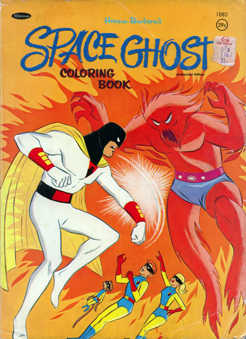 Space Ghost Coloring Book