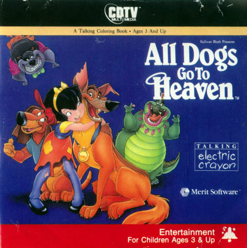 All Dogs go to Heaven Deluxe Electric Crayon