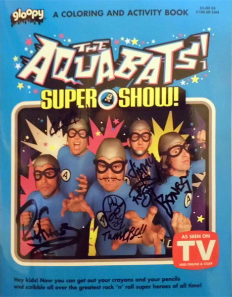 Aquabats Super Show!, The Coloring & Activity Book