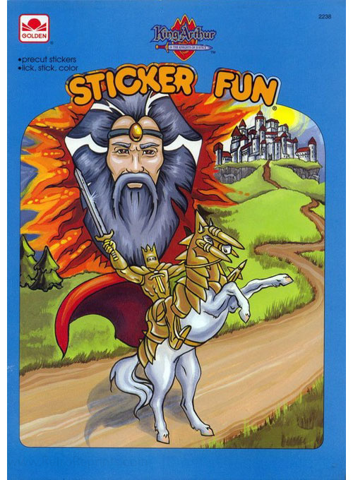 King Arthur & the Knights of Justice Sticker Fun