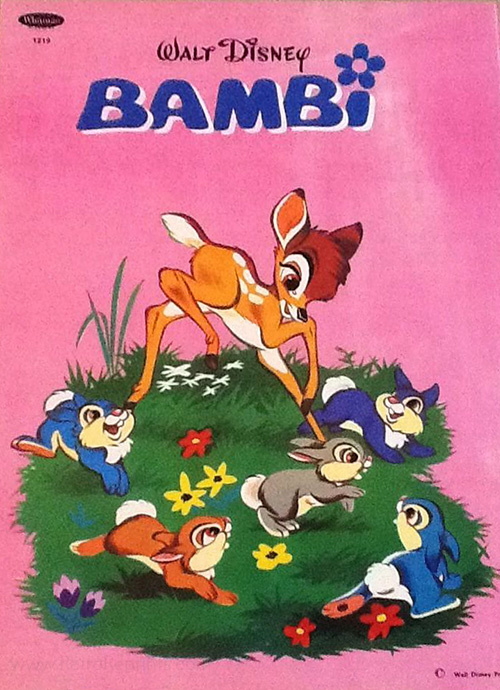 Bambi, Disney's Coloring Book