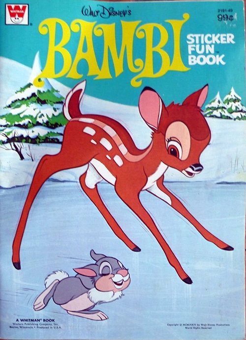 Bambi, Disney's Sticker Fun