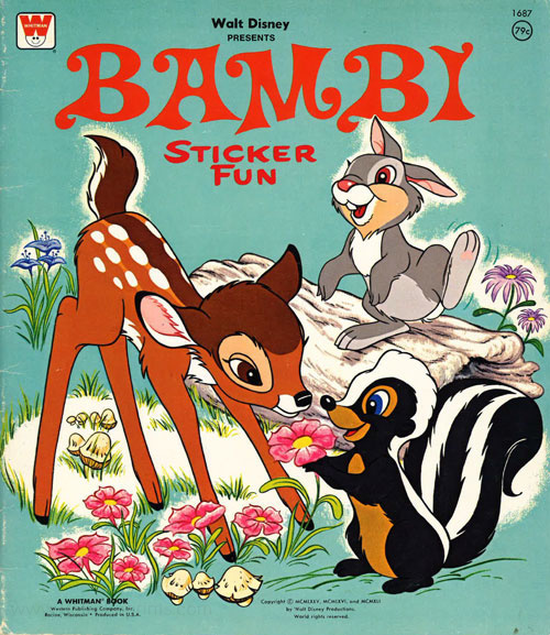 Bambi, Disney's Sticker Fun