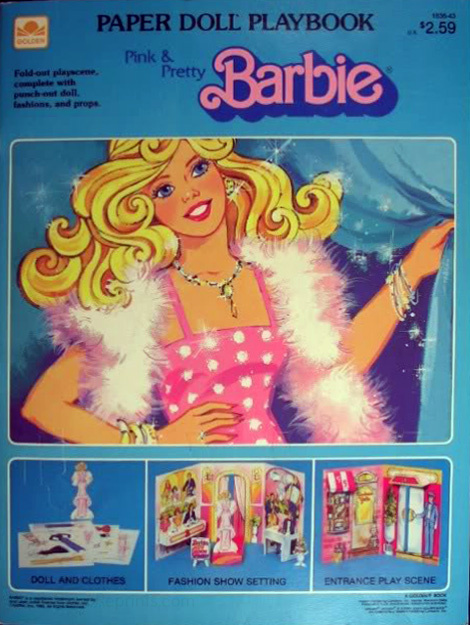 Barbie Paper Doll Playbook
