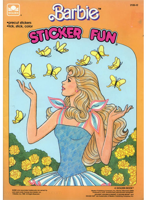 Barbie Sticker Fun