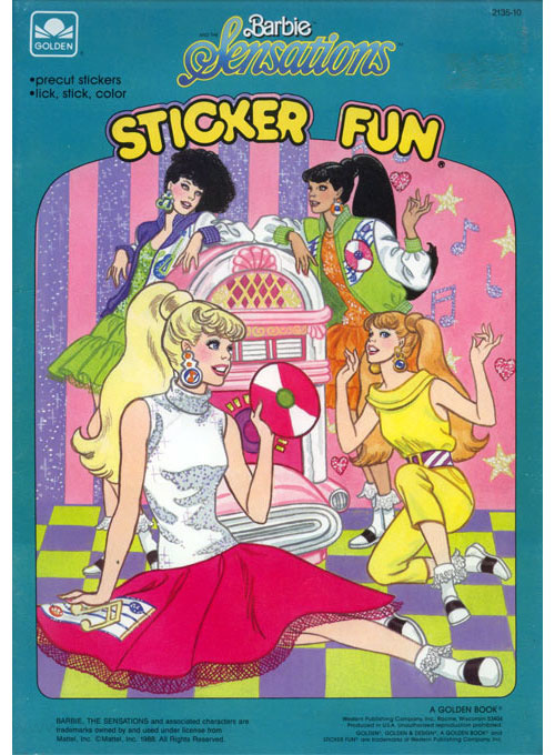 Barbie & the Rockers Sticker Fun