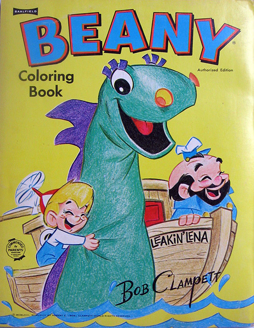 Beany & Cecil Coloring Book