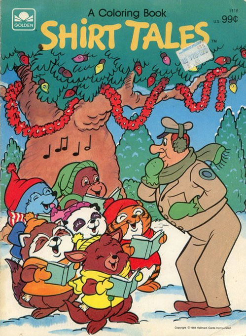 Shirt Tales Christmas Coloring Book