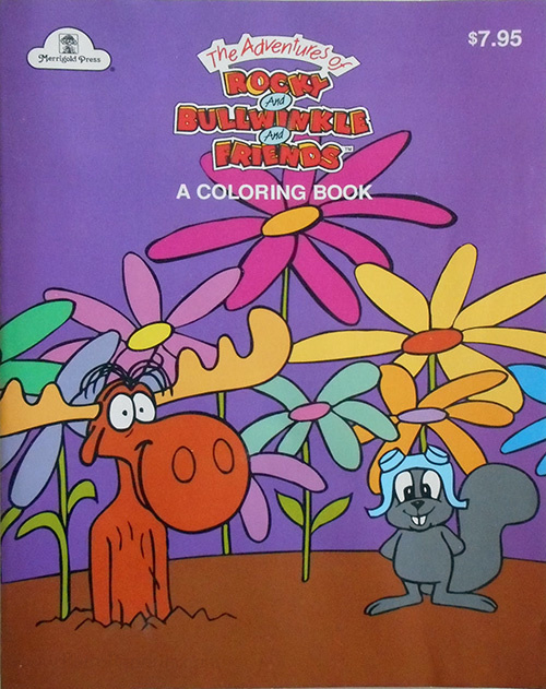 Rocky and Bullwinkle Coloring Book