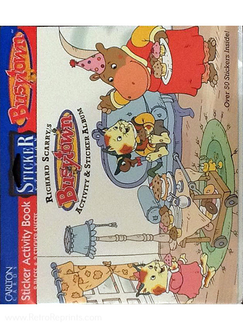 Busy World of Richard Scarry, The Sticker Activity Book