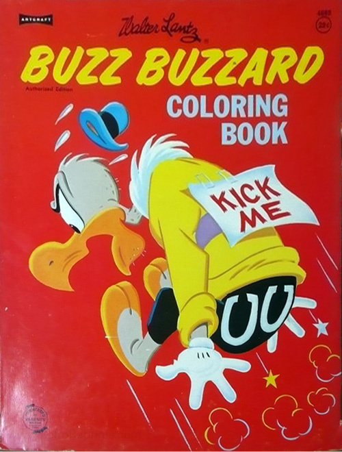 Buzz Buzzard Buzz Buzzard Coloring Book