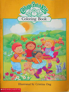 Cabbage Patch Kids Coloring Book