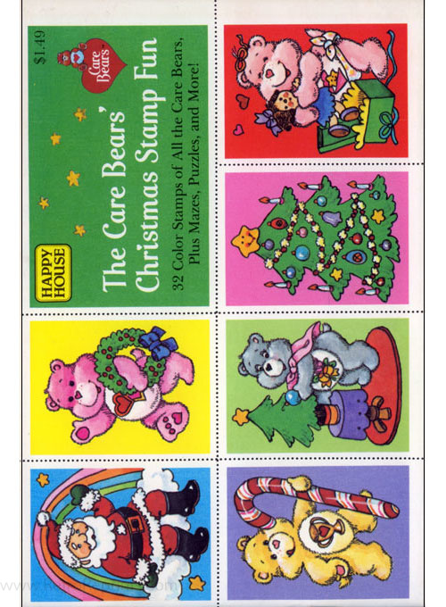 Care Bears Christmas Stamp Fun