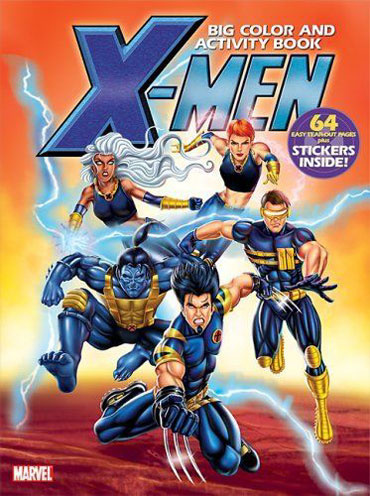 X-Men Coloring & Activity Book