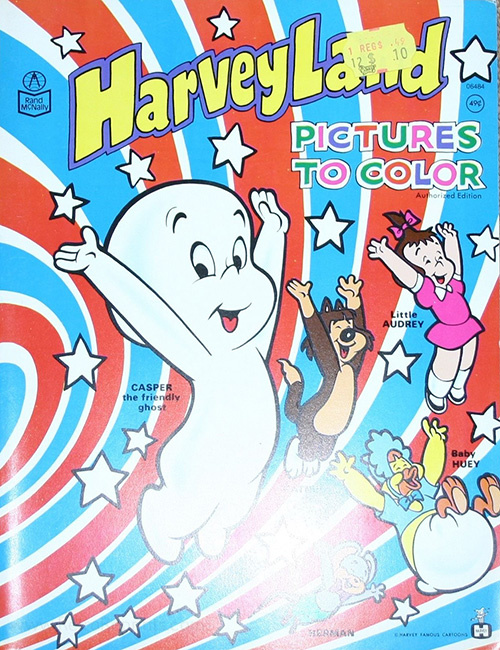 Harveytoons Pictures to Color