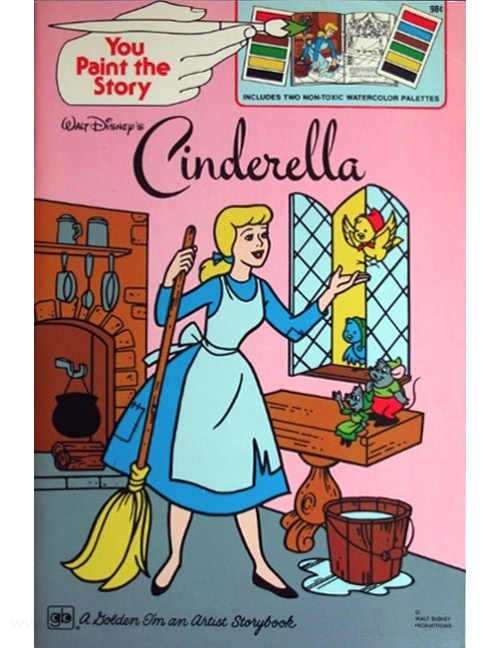 Cinderella, Disney's Coloring Book