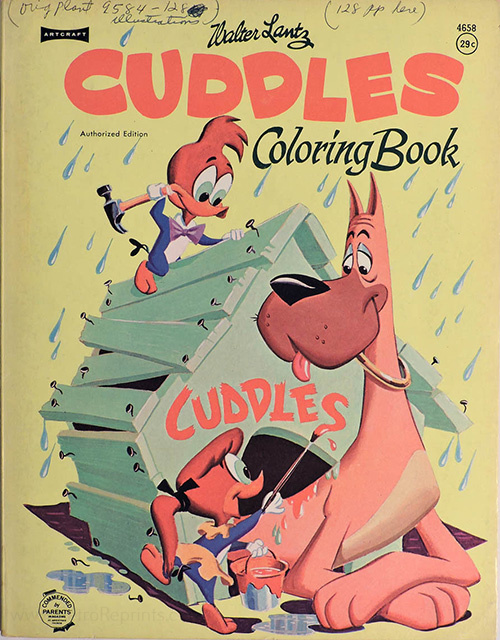 Cuddles Coloring Book