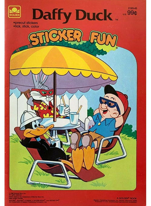 Daffy Duck Sticker Fun