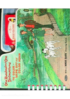 101 Dalmatians Reusable Coloring Book